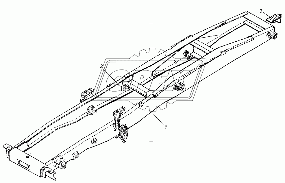 Рама МАЗ-64226